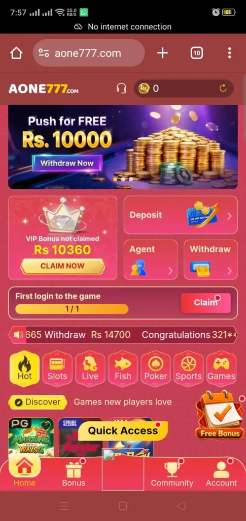 AONE777 Game